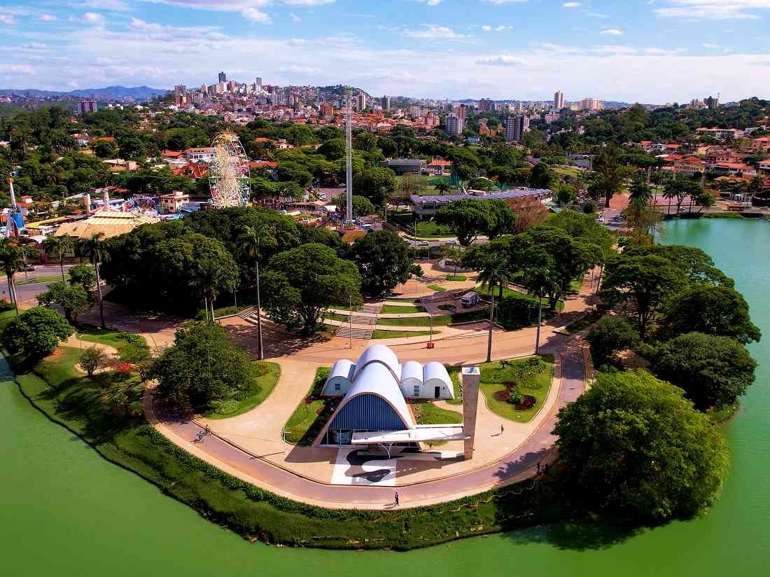 Fotos das cidades do Rio de Janeiro e Belo Horizonte