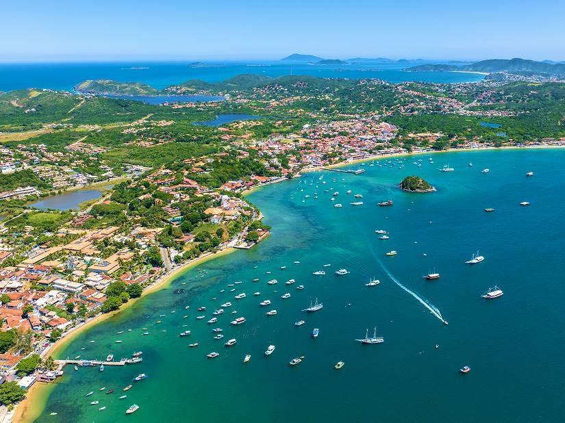 Fotos das cidades do Rio de Janeiro e Belo Horizonte