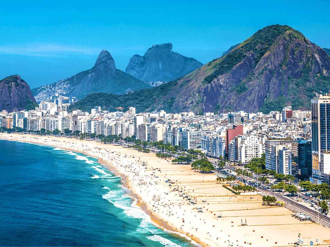 Fotos das cidades do Rio de Janeiro e Belo Horizonte