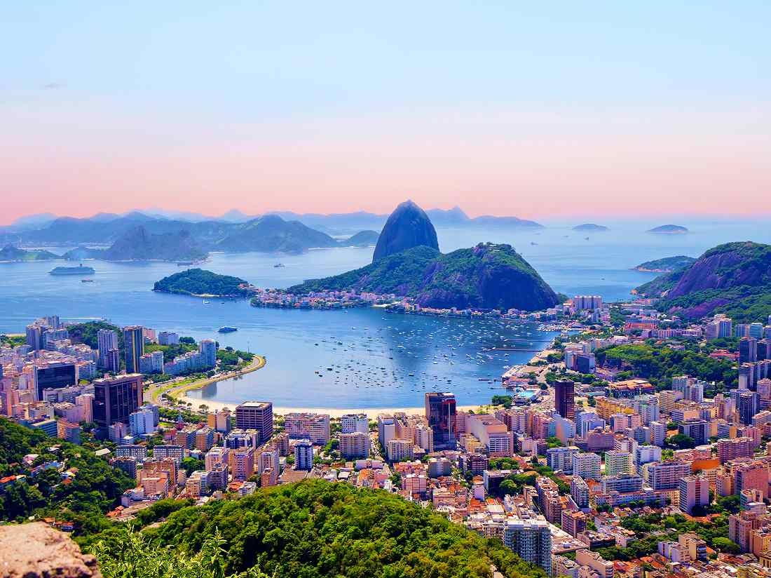 Fotos das cidades do Rio de Janeiro e Belo Horizonte